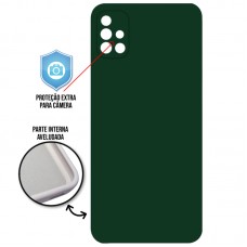 Capa Samsung Galaxy A51 4G e 5G - Cover Protector Verde Escuro